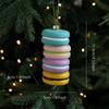 Christmas Tree Hanging Ornament New Year Xmas Tree Pendant Snowman Candy House Cake Hanging Decoration Navidad Gifts