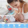 Baby Wrist Rattle,4pcs Baby Wrist Rattle and Socks Rattle Strap Rattles and SocksFoot Finder Developmental Toys Gift for Toddlers Boys Girls (Donkey)
