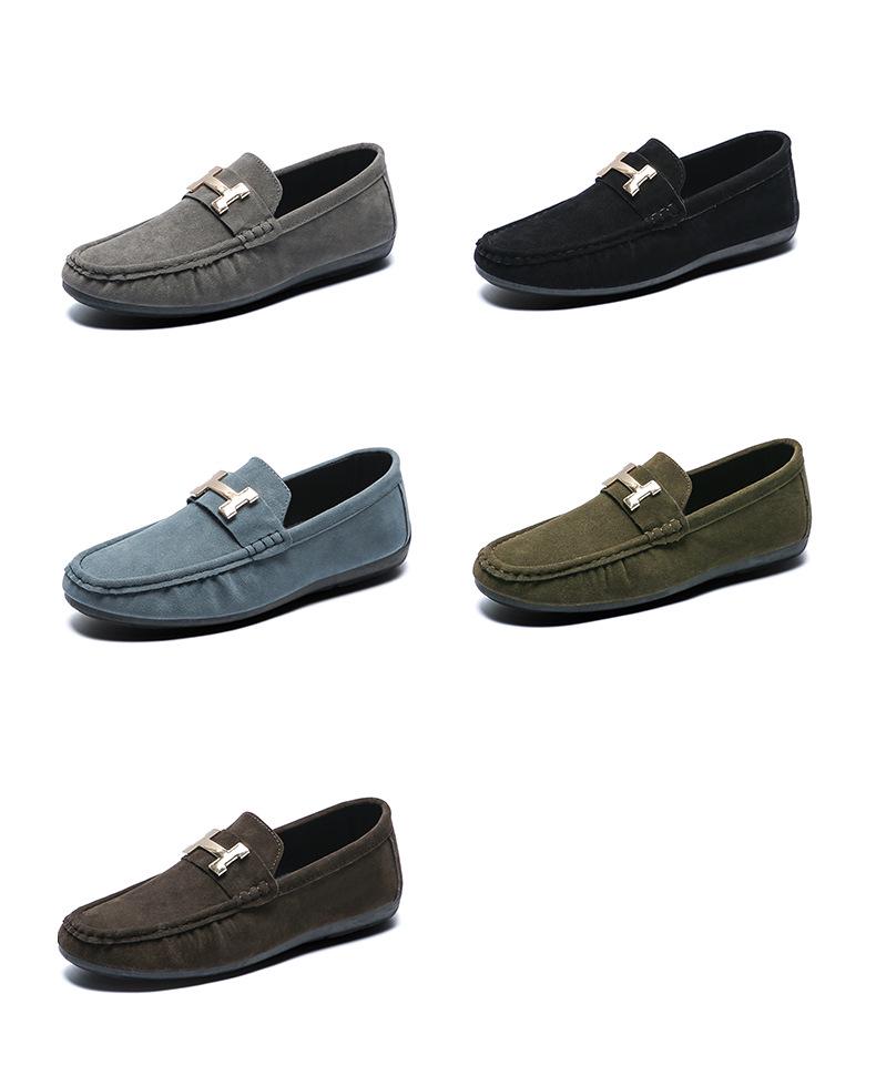 Men's Korean-Style Breathable Slip-On Casual Shoes
