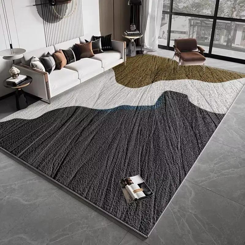 Nordic Abstract Geometric Carpets for Living Room Decoration Home Area Large Area Rugs Soft Bedroom Decor Bedside Lounge Mats