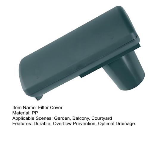 Gutter Cover Drain Filter Garden Tools Gardening Supplies Waterproof Drainage Filter Cover for Garden Outdoor Drainage System Maintenance