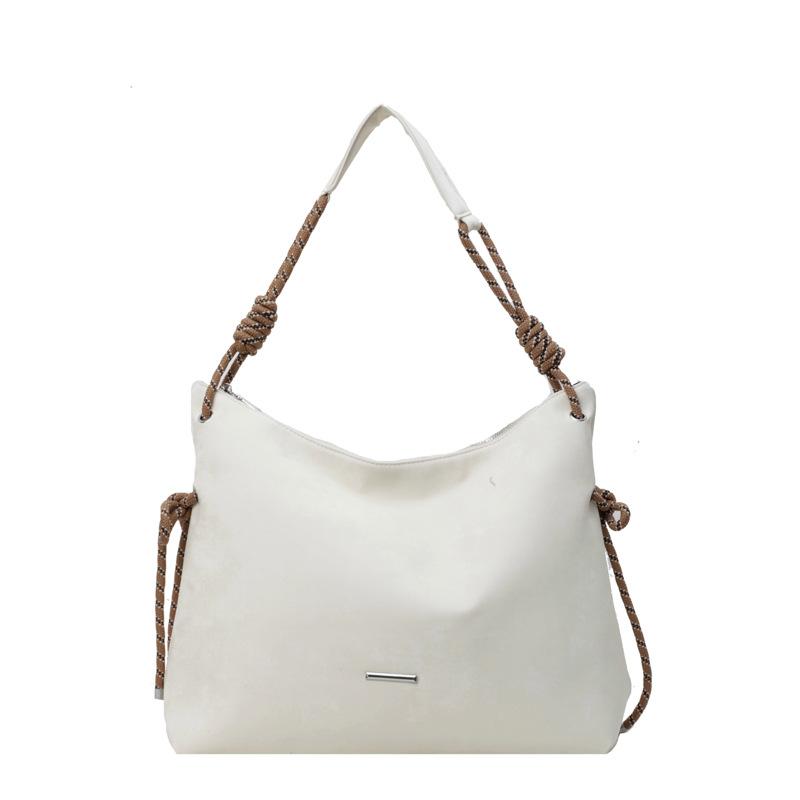 

New shoulder bag large-capacity commuter tote bag women s leisure niche messenger bag shoulder bag белый