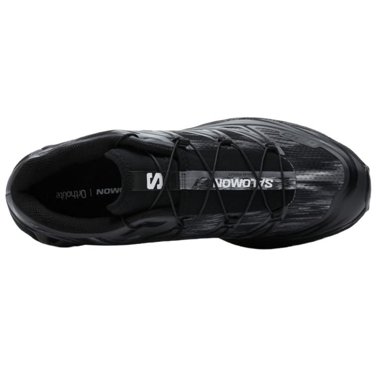 SALOMON Xt-6 Camo Comfortable Versatile Durable Breathable Support Low-Top Outdoor Functional Shoes Unisex Shoes Black Gray 477805