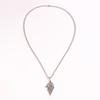 Hip-hop European and American Wolf King Necklace, Titanium Steel Stainless Steel Necklace Wolf Head Necklace, Non-fading, Non-oxidizing and Washable