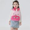 Cute Cartoon Animal Plush Backpack for Kids - Customizable Print, Toddler & Kindergarten Size