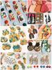 24 Pcs Clay Earring Cutters Set for Polymer Clay Jewelry Making Different Sizes and Irregular Shape Plastic Polymer Clay Cutters