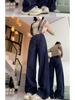 Women's Plus Size High Waist Loose Wide Leg Jeans for Pear Shape - Autumn/Winter Collection
