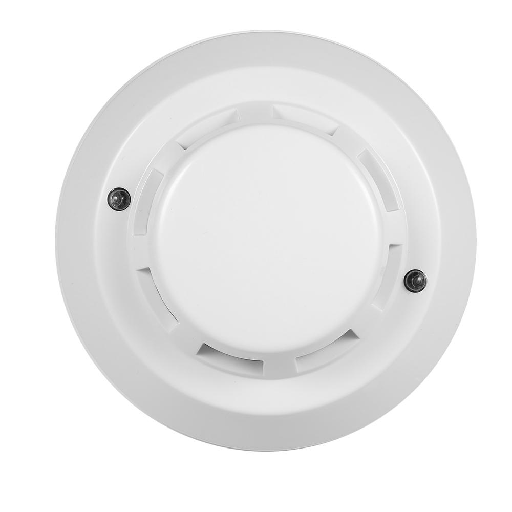 

Wired Photoelectric Smoke Detector High Sensitive Smoke Alarm Sensor Alert Anti Burning Connect to Wired Zone For Home KitchenCelsiusS