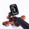 ENO ET05V Tuner Skrzypcowy Mini Elektroniczny Tuner do Skrzypiec Viola Wiolonczela Clip-on Tuner Przenośny Cyfrowy