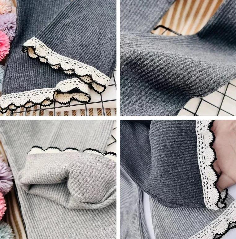 Girls' Leggings for Spring and Summer Thin 2025 New Style Children's Pants for Outerwear Fashionable Casual Pants for Baby Girls