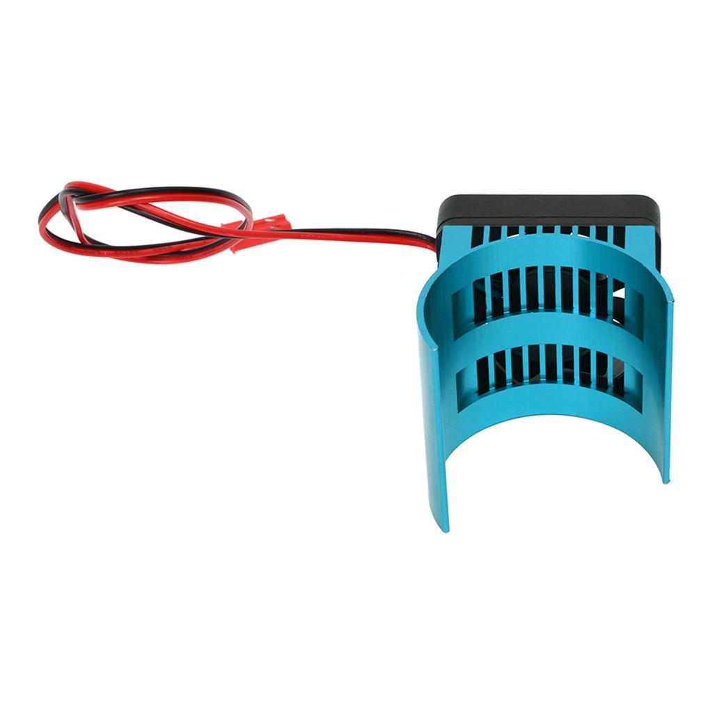 Motor Heat Sink Aluminum Alloy Stable Efficient Temperature Control Cooling Fan for 42mm Dia Motor 1Celsius8 RC   5V