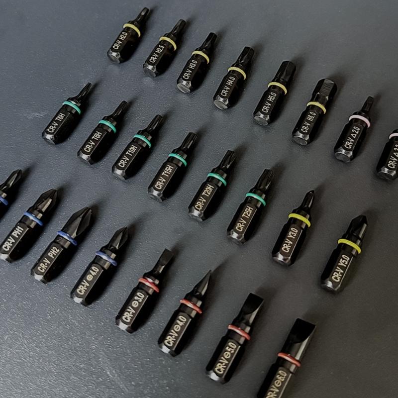Ratchet Screwdriver Set 24 In 1 Ergonomic Nonslip Handle Magnetic Bit For Detailed Electronic Repair Work