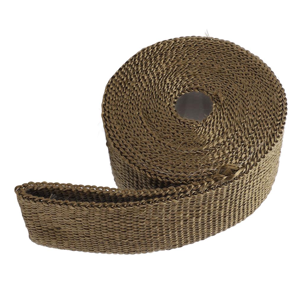 Zeltofen Feuerfestes Band 5m Lang Isolierung Feuerfest Rohrumwicklung Verbrühschutz Ofenrohrschutz