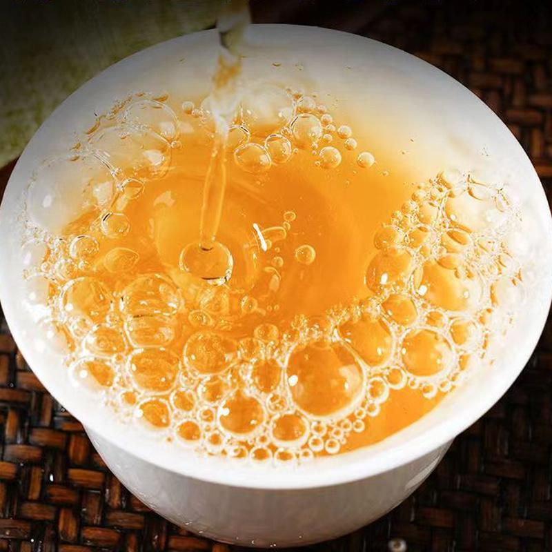 357g Roher Puerh-Teekuchen Island Alter Baumblatt Puerh-Tee Vorteile Grüner Tee