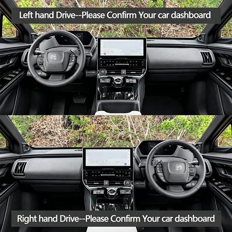 Custom Fit Dashboard Cover Pad for Toyota bZ4X 2022-2026 Anti-UV Sunshade Protector Non-Slip Dash Mat Interior Moulding