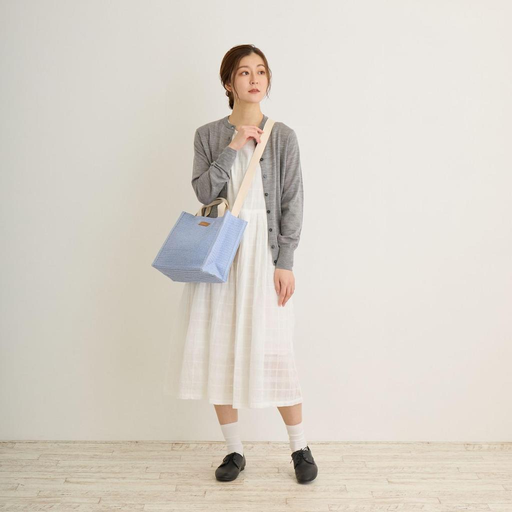 [Rootote] SN. Deli. Square Basket-A Pink Kay 05 