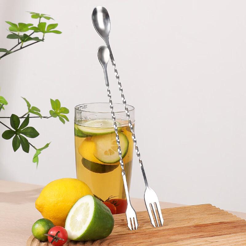 ZISIZ 304 Stainless Steel Long Bar Spoon