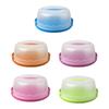 Cake Box, Tray, Container, Pastry Stand, Airtight Lid, Practical Handle, PP Material,