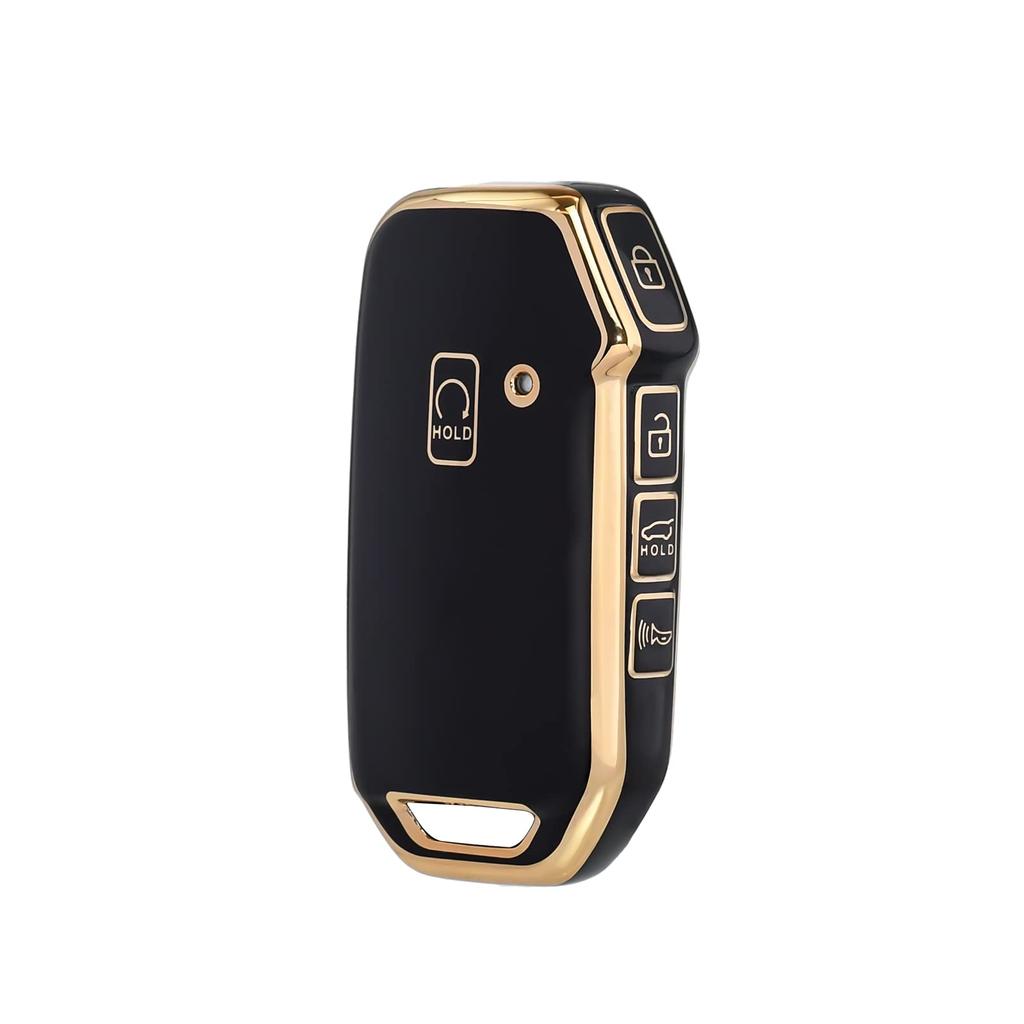 5 Button Key Fob Cover Case Holder for Kia Ceed Cerato Forte NIRO Seltos Sorento Soul Sportage Telluride K5 Remote Key Protector