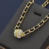 Light Luxury High-end Feeling Diamond Inlaid Magnetic Suction Love Necklace Personalized and Fashionable Women's Woven Collarbone Chain