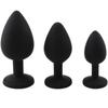 New Silicone Butt Plug Anal Plug Unisex Sex Stopper 3 Different Size Adult Toys for Men/Women Anal Trainer for