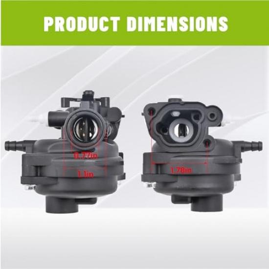 Carburetor Kit for 799583 593261 595656 591979 591160 590556 300e 450e 500e 550e