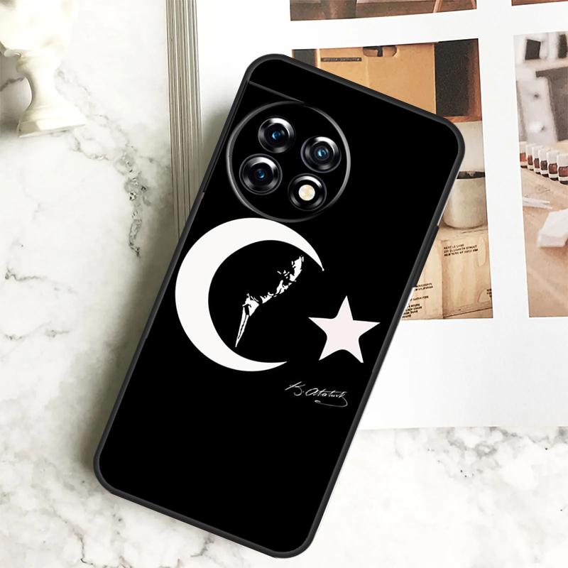 Mustafa Kemal Ataturk Hülle Für OnePlus 12R 12 11 9 10 Pro 10R 9R 8T 10T Nord CE 2 3 Lite 2T N10 N20 N30 CE4 Cover