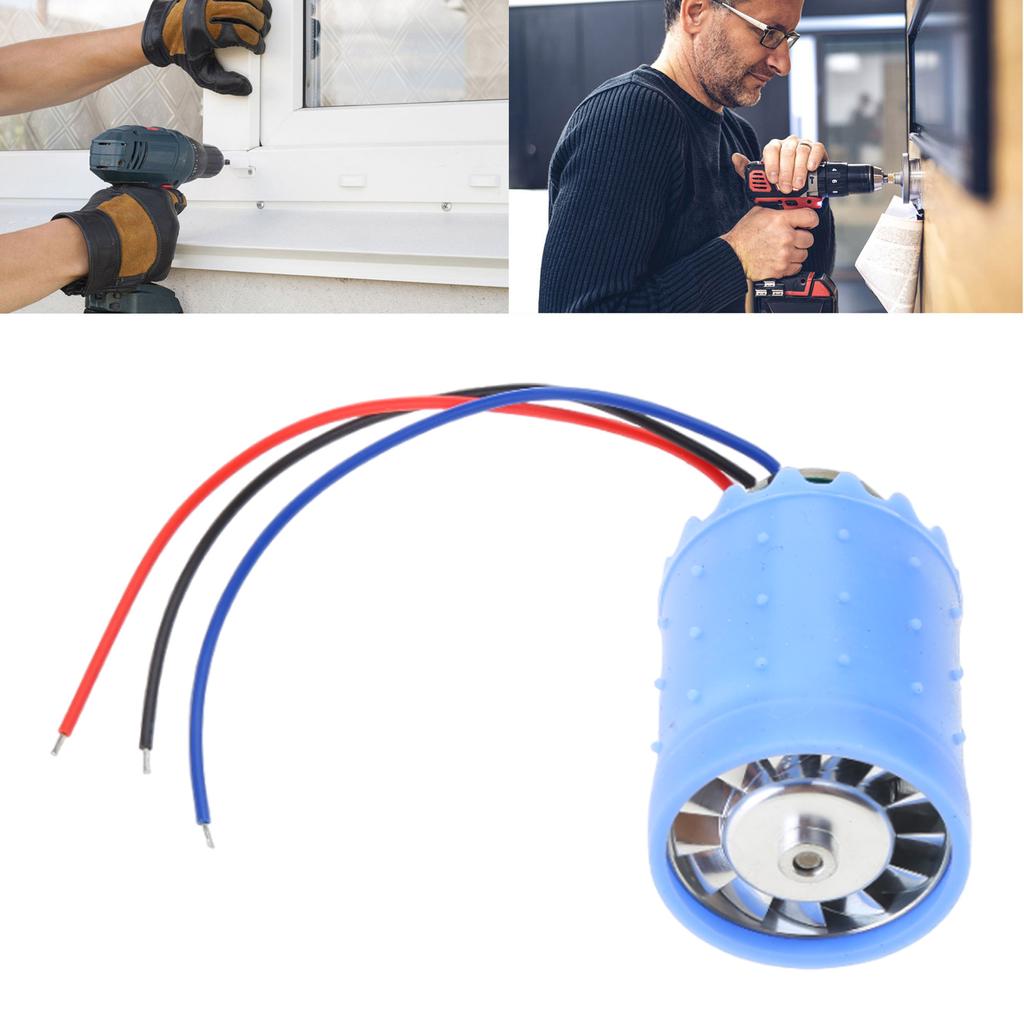 Reliable Motor Quiet & Efficient Cooling Motor 12V Brushless Motor Powerful Motor 4.5A Metal Motor At 80k RPM Speeds