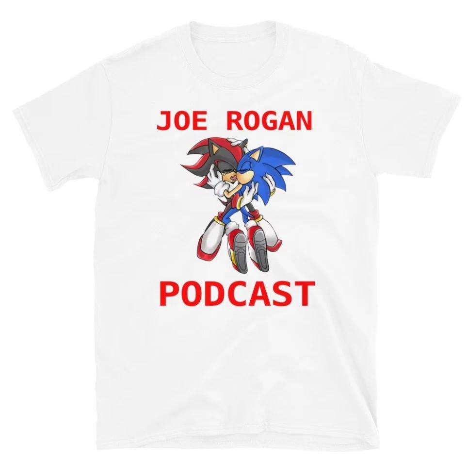 Joe Rogan Podcast Unisex T-shirt - Podcast Sonic kiss Shadow Shirt S
