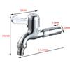 Extended Brass Washing Machine Faucet