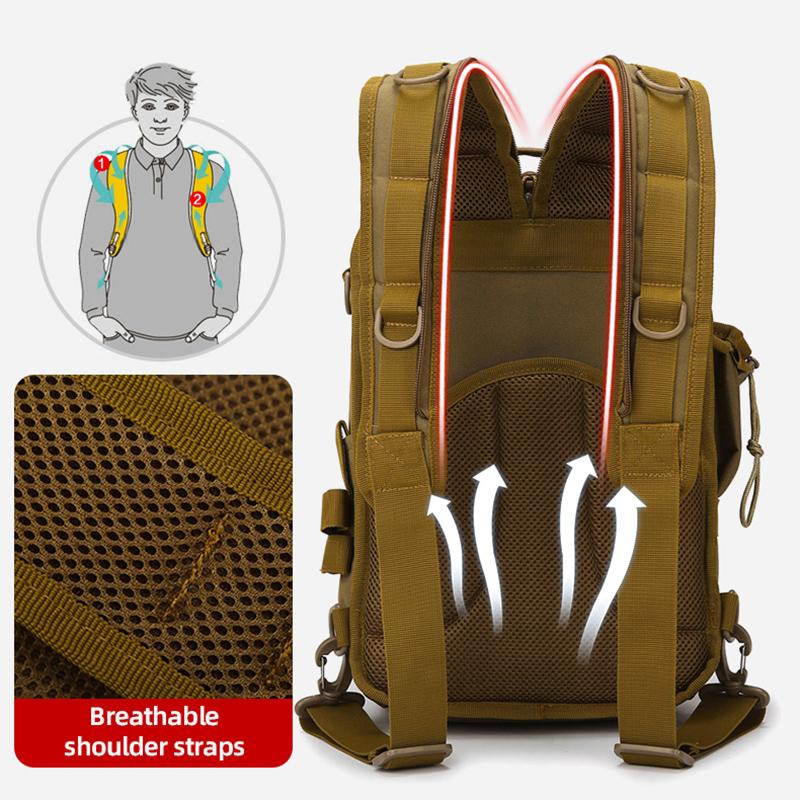 Tactical Backpack 3 Day Assault Pack Molle Bag Outdoor Hiking Camping Luggage Rucksack Travel Fishing Climbing Equipment Bags