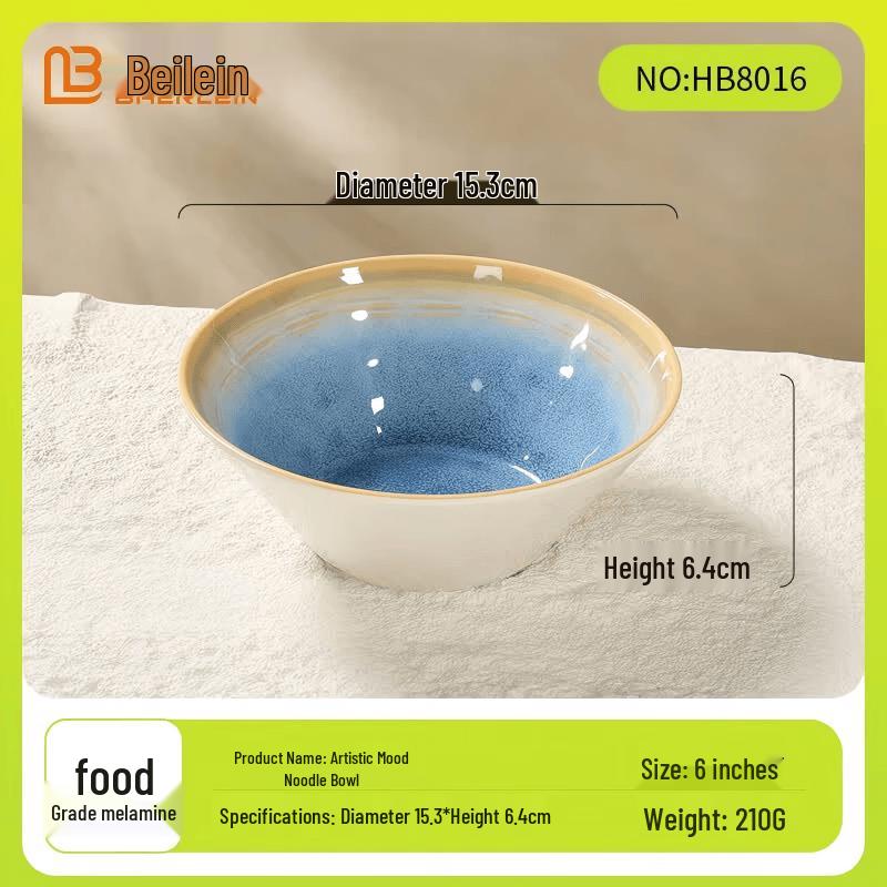 Beilaien Commercial Melamine Noodle Bowls
