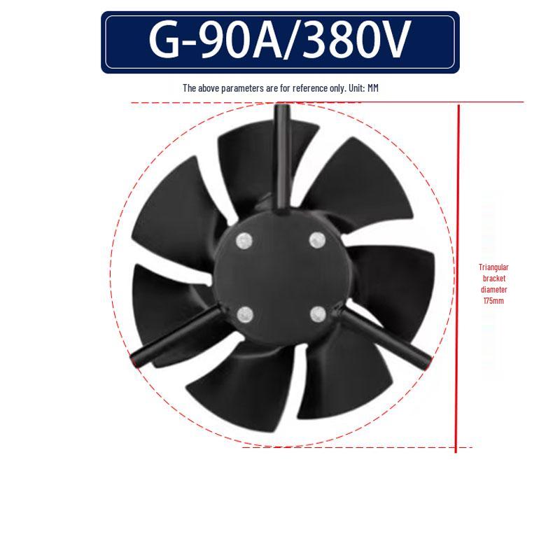 G-type 380V Variable Frequency Motor Cooling Fan with External Rotor