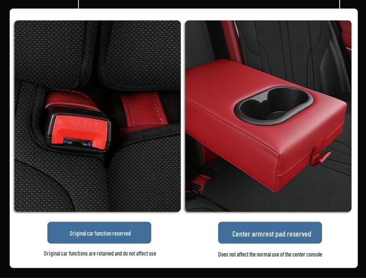 Changan CS55PLUS All-Season Linen Seat Cover for Five-Seat Car