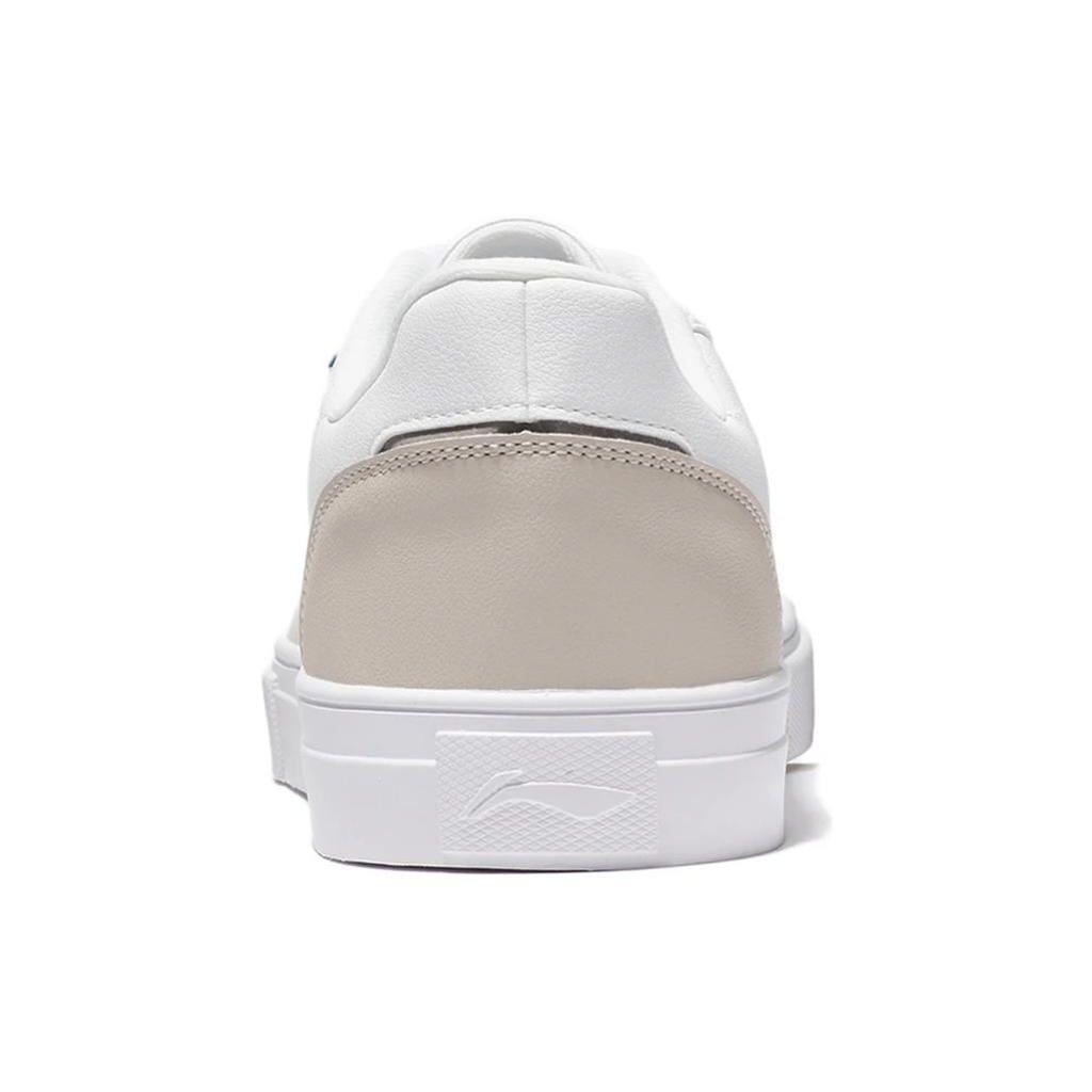 Li-Ning Non-Slip Wear-Resistant Breathable Low-Top Skate Shoes Men Sneakers White AGCR479-3