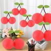 Home Pendant 8/12 Inch Cherry Paper Lantern Foldable Handmade DIY Prop Lantern Fruit Theme Hanging Lampion Kindergarten