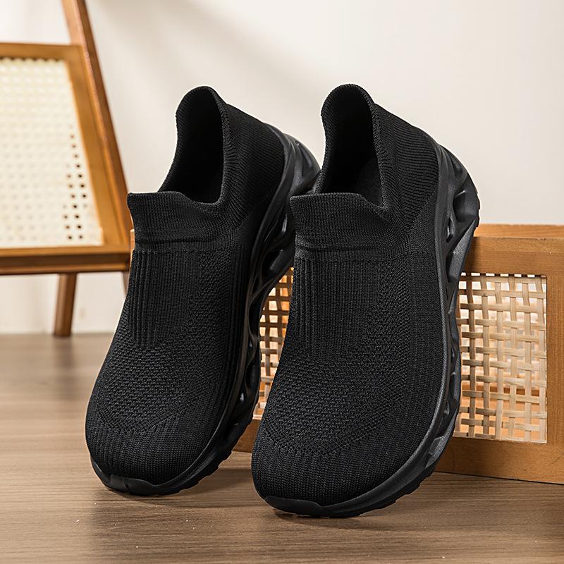 Men's 46 Running Sneakers Men's Rebound Fitness Ultra Light Shock Absorption Casual Shoes