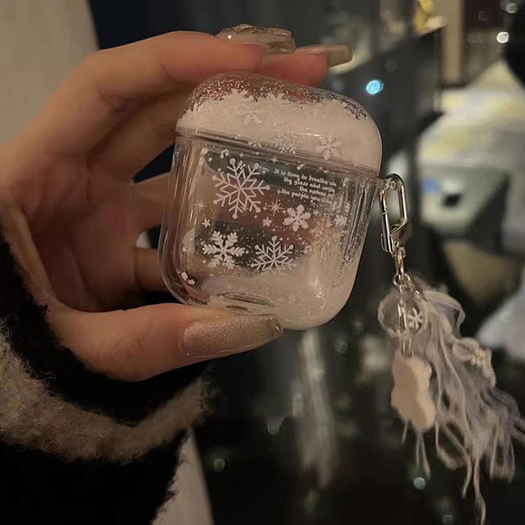 Compatible for Air Pods 1/2 Earphone Cover Shockproof Anti-scratch Protective Sleeve Washable PC Housing Dustproof Shell