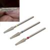 3pcs Replaceable Head Nail Drill Bits Front Replaceable Cuticle Drill Bit  Manicure Use