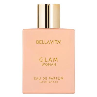 Luxury GLAM Woman Eau De Parfum with African Orange, Jasmine & Patchouli|  & Woody Fragrance EDP for Women, 100ML