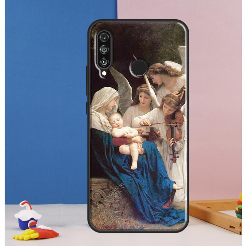Virgin De Guadalupe Virgen Mary Case For Huawei Nova 12i 11i 8i 7i 12s Y73 Y70 Y90 Y60 Y72 Y61 Y91 9 10 SE P40 Lite P30 Pro