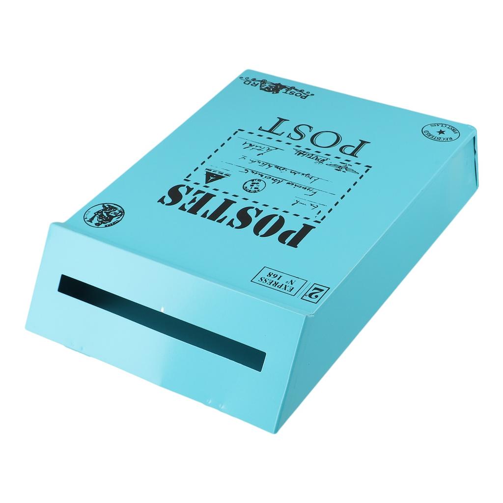 For Home Decoration Metal Mail Collection Vintage Mailbox Photography Props Mail Collection Ample Storage Space