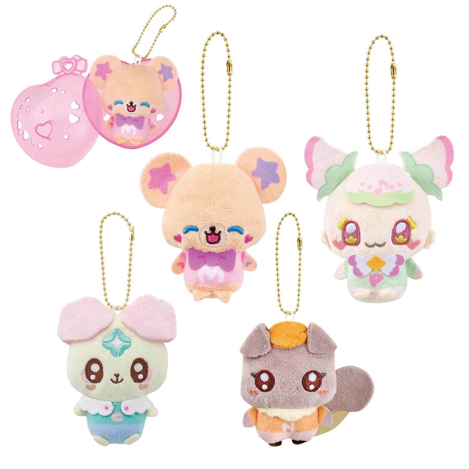 Petit Cure Cure Capsule Mascot 1 Recommended 3 years and up [Bandai] Vol. (Single Item) Age