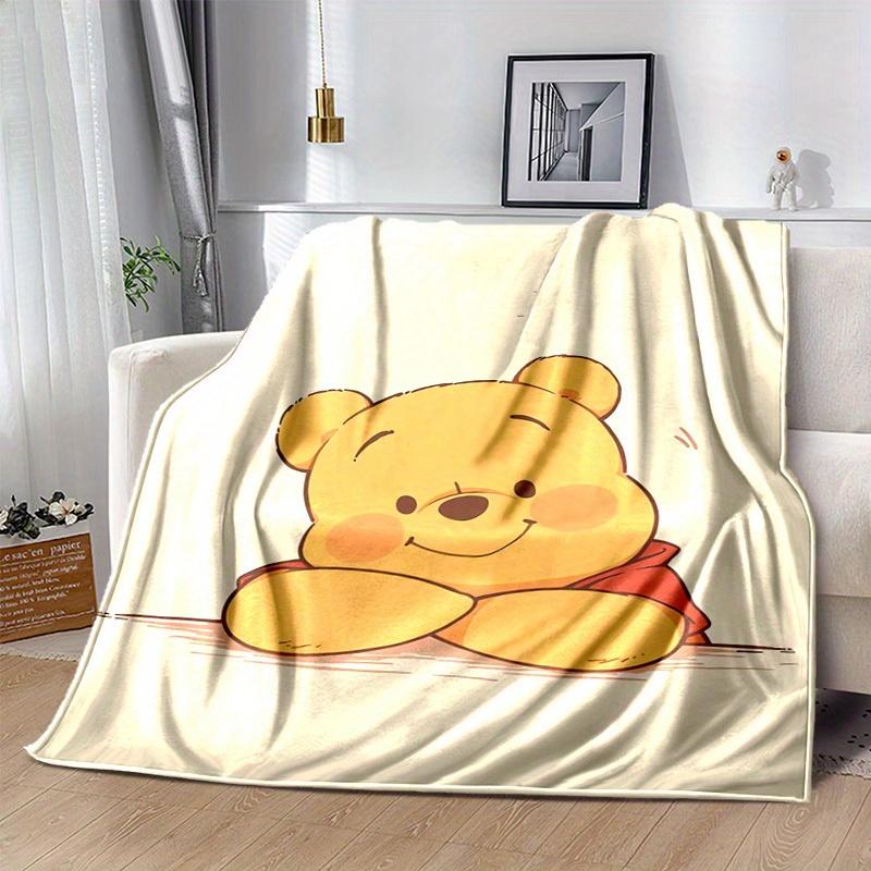 1pc Winnie the Pooh Blanket Soft & Cozy Throw for Home Decor, Couch Cover, Outdoor Use, Travel