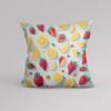 Luxury Home Decor Cushion Cover Office Sofa Cushion Cover Summer Fruit Lemon Strawberry Pattern Pillow Cover