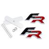 PKLC8 FR Modische Autoaufkleber Frontgrill Emblem Kühlergrill Abzeichen Aufkleber für Seat Leon Altea FR Mk3 5f 1p Ibiza 6l 6j Ateca Arona Cupra
