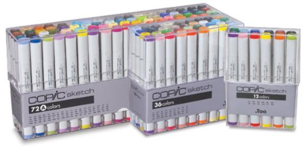 Copic Sketch Set 12-Color EX-3