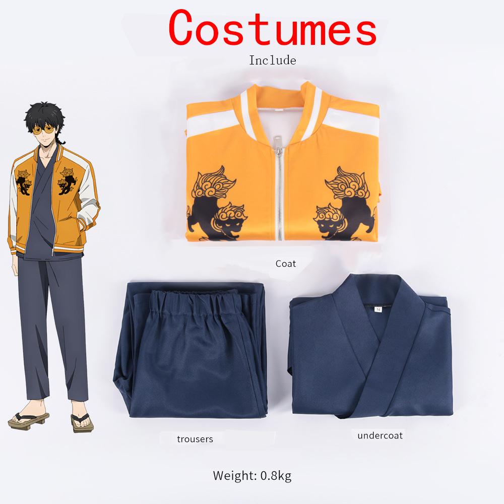 Cosplay Jo Togame Anime Wind Breaker Cosplay Costume Wig Shishitoren School Uniform Choji Tomiyama Halloween Party Suit Glasses