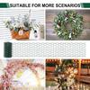 Blumen-Drahtgitter, 4 x 118 Zoll Maschengitter mit Zange, Schützt Pflanzen & Dekoriert Blumenbogen, DIY Basteln