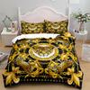 Chains Baroque Pattern Bohemian Bedding Set Small Single Twin Double Queen King Size Bed Linen Set for Adults Kids Quilt Cover